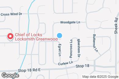 Map image of the property - 1347 Egret Ln