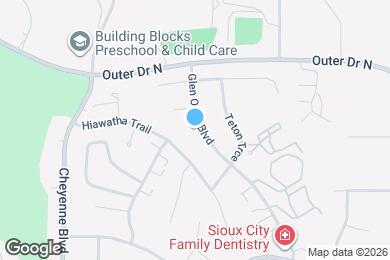 Map image of the property - 4019 Glen Oaks Blvd