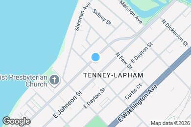 Map image of the property - 1109 E Gorham St