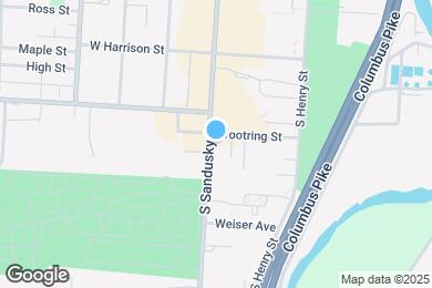 Map image of the property - 297 S Sandusky St