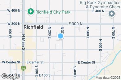 Map image of the property - 281 E 170 N