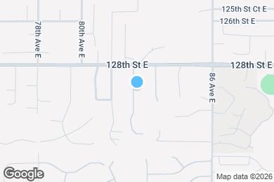 Map image of the property - 12907 82nd Ave Ct E