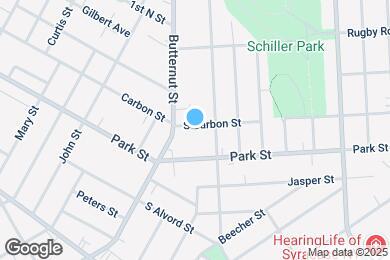 Map image of the property - 114 S Carbon St
