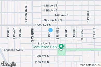 Map image of the property - 1610 56th St S