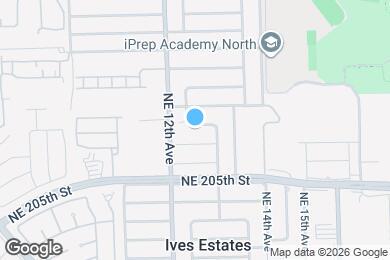 Map image of the property - 1250 NE 207th Terrace