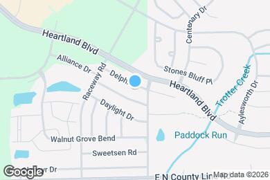 Map image of the property - 10967 Delphi Dr