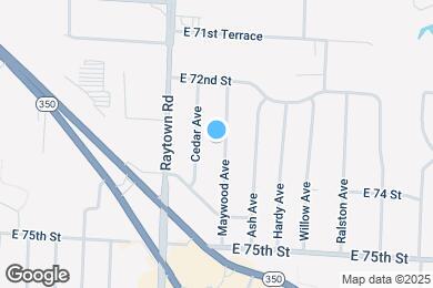 Map image of the property - 7308 Maywood Ave