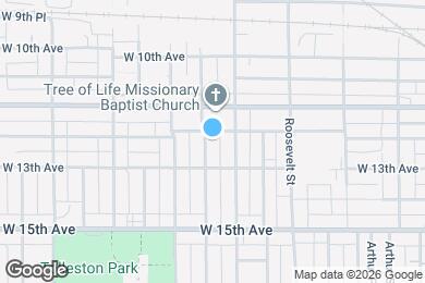 Map image of the property - 1211 Rutledge St