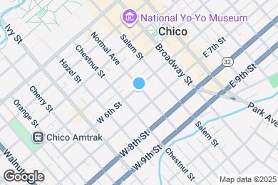 Map image of the property - 403 W 6th St