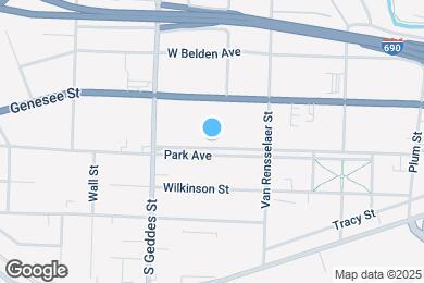 Map image of the property - 622 Park Ave