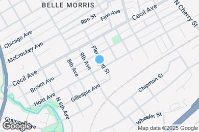 Map image of the property - 1919 Hoitt Ave