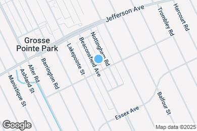 Map image of the property - 910 Beaconsfield Ave