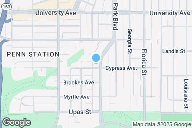 Map image of the property - 3658 Park Blvd