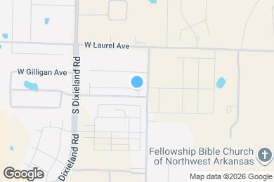 Map image of the property - 1707 W Whitney Ln