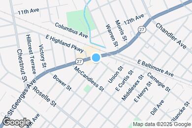 Map image of the property - 1401 Lincoln St
