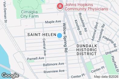 Map image of the property - 220 Colgate Ave