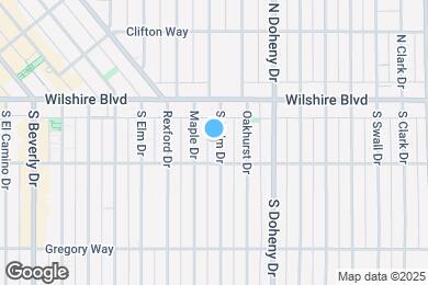 Map image of the property - 137 S Palm Dr