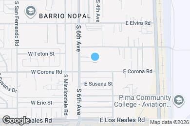 Map image of the property - 7051 S 6th Ave