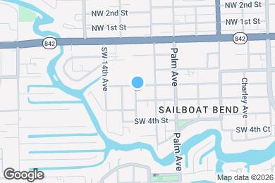 Map image of the property - 230 SW 13th Ave