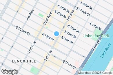 Map image of the property - 1369 1st Ave