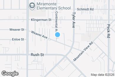 Map image of the property - 2216 Continental Ave