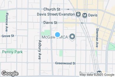 Map image of the property - 1112 Grove St