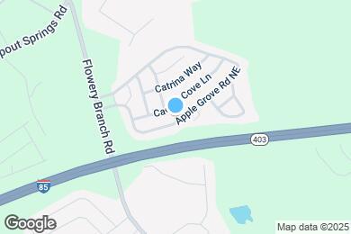 Map image of the property - 5821 Apple Grove Rd NE