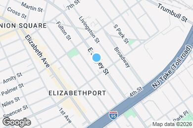 Map image of the property - 516 E Jersey St