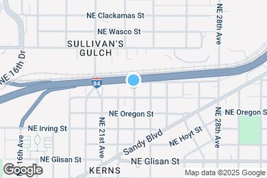 Map image of the property - 925 NE 23rd Ave