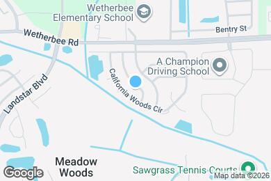 Map image of the property - 12132 Carolina Woods Ln