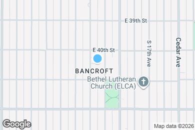 Map image of the property - 4014 15th Ave S