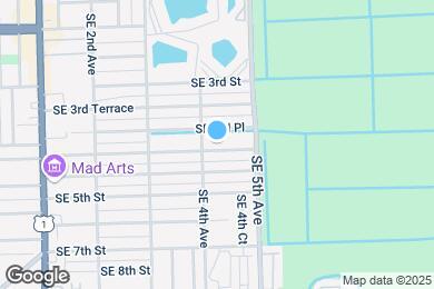 Map image of the property - 405 SE 4th St