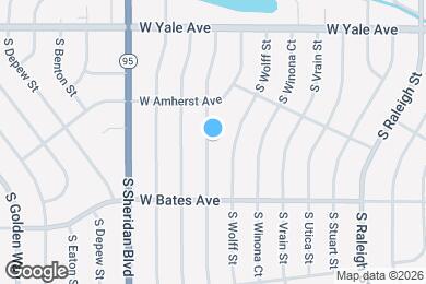 Map image of the property - 2840 S Yates St