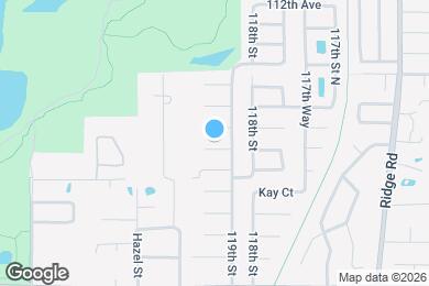 Map image of the property - 11967 106th Ct