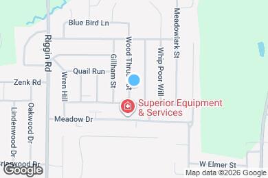 Map image of the property - 517 Wood Thrush St