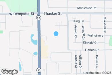 Map image of the property - 930 Beau Dr