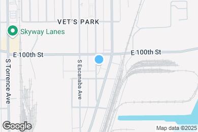 Map image of the property - 10021 S Exchange Ave