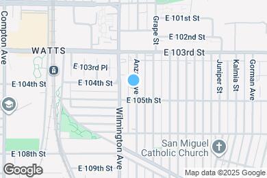 Map image of the property - 10405 Anzac Ave