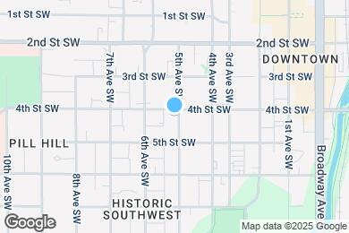 Map image of the property - 508 4th St SW