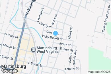 Map image of the property - 403 Centre St