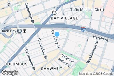 Map image of the property - 57 Berkeley St