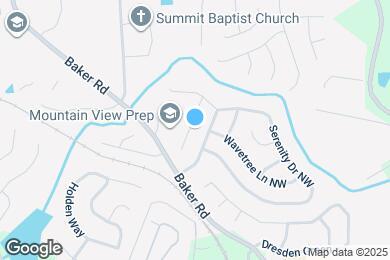 Map image of the property - 3848 Sunview Dr NW