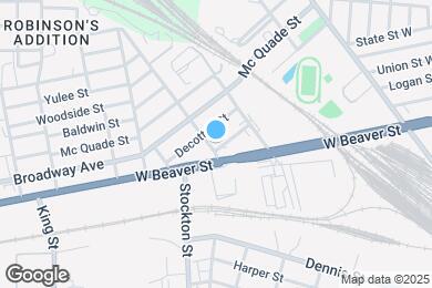 Map image of the property - 1861 Bisbee St