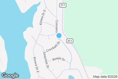 Map image of the property - 122 Comanche Dr