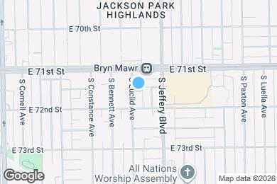 Map image of the property - 7141 S Euclid Ave