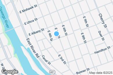 Map image of the property - 13 Lawrence St