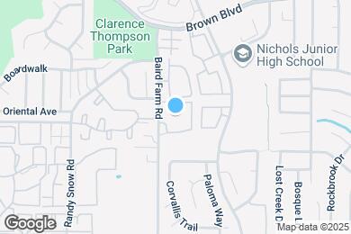 Map image of the property - 1712 Baird Farm Cir