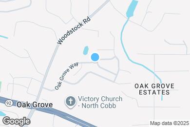 Map image of the property - 242 Oak Grove Way