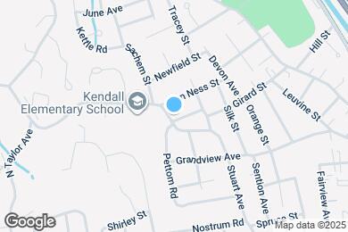 Map image of the property - 40 Fillow St