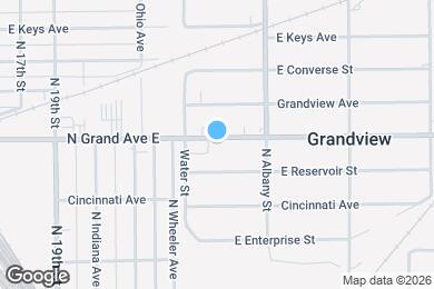 Map image of the property - 2128 N Grand Ave E